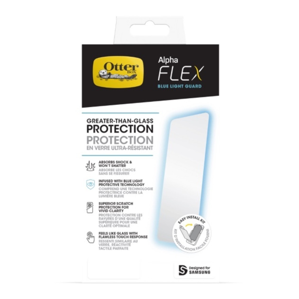 NEW - Otterbox Alpha Flex Blue Light Screen Protector Samsung Galaxy S23 Ultra